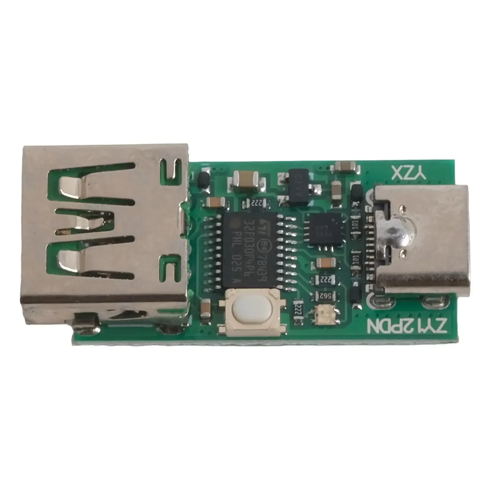 100W USB-C Type-C PD2.0 3.0 To DC USB Fast Charge Trigger Poll Detector ZYPDS ZY12PDN PCB Circuit Board ZY12PDN Bare Board