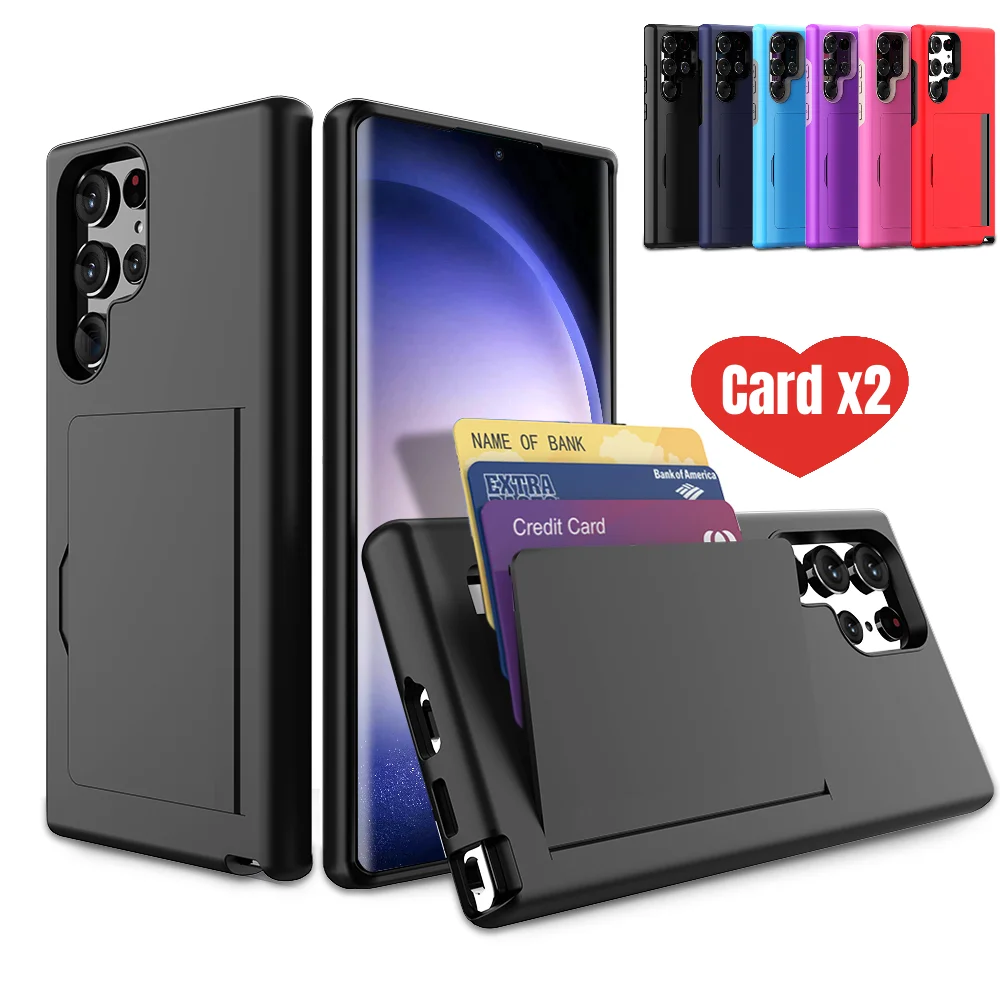 

Wallet Candy Color Case For Samsung Galaxy S23 Ultra S22 S21 S20 S10 Plus 5G Case Flip Card Slots Cover For Samsung Note 20 10