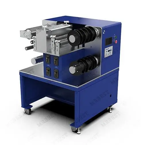 Roll-to-Roll Continuous Slitting Machine for Battery Electrode Cutting Cylindrical Cells Machines