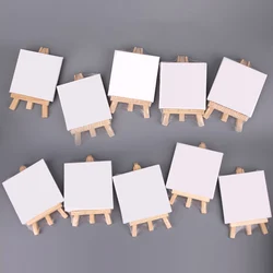 2 In 1 Mini Blank Drawing Board Set,Oil Canvas Frame,Beginner Children Practice Drawing,Doodling,DIY Art Supplies 1 Pcs HB-12