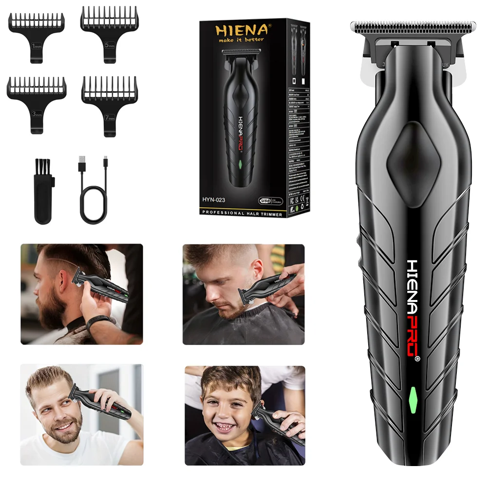 

HIENA PRO professional hair clipper hair cutting machine teimmer for men HYN-023 powerful for hone or barber use