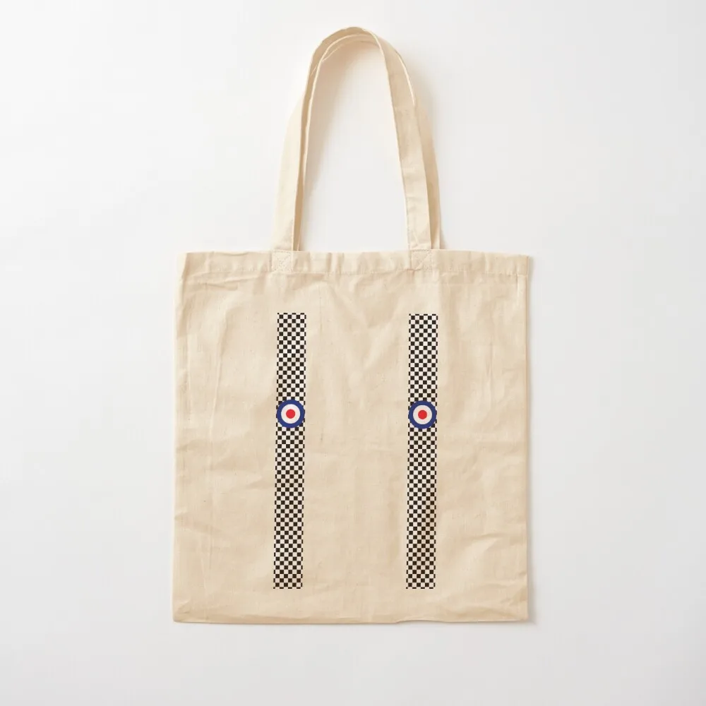 Classic Target Roundel Racing Checkers Tote Bag tote bags cloth bags tote bag custom personalized bag