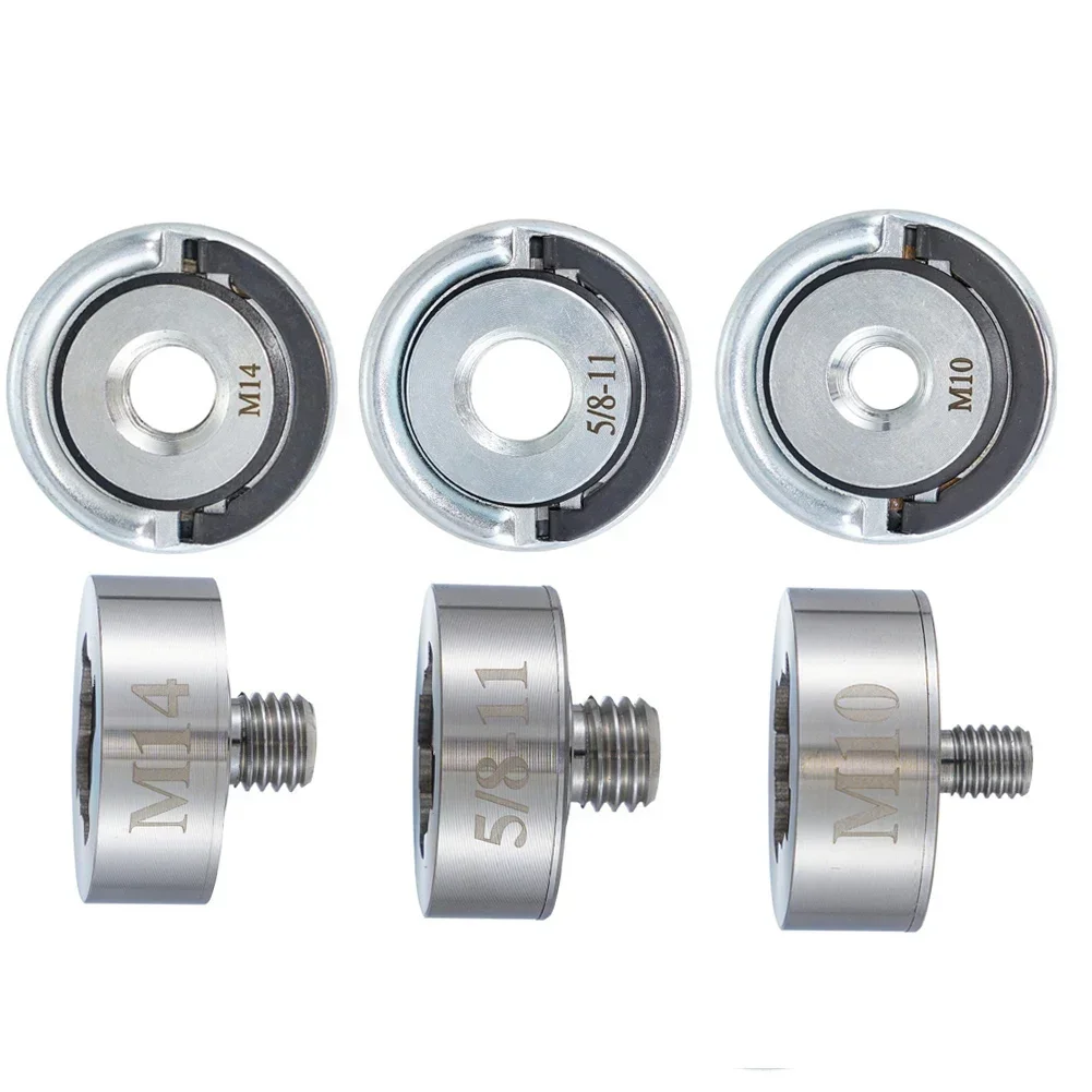 

Quick Changes Adapter Steel Nut For X Lock Angles Grinders Thread Adapter Drill Bit Adapter With Press Power Tools Accessories