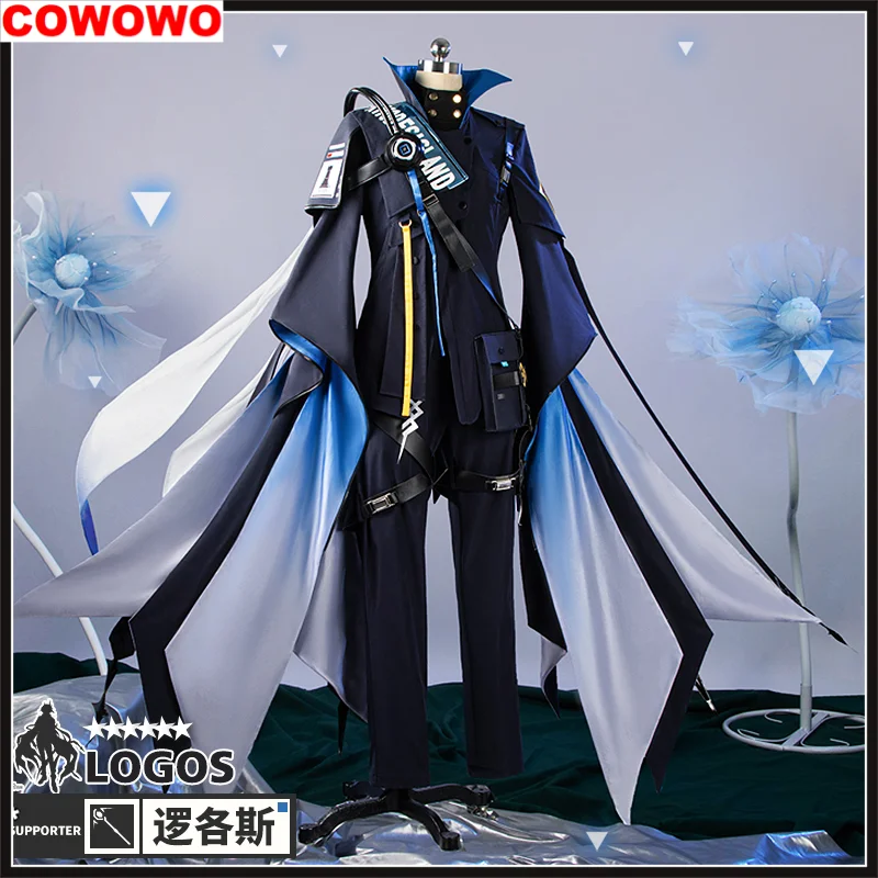 COWOWO Arknights Logos Cosplay Costume Cos Game Anime Party Uniform Hallowen Play Role Clothes Clothing New Full Set