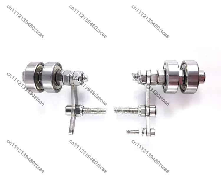 

Roller Dual Bearing Driven Wheel, Load Bearing Stainless Steel Shock Absorbing Suspension Part for Tracked Vehicle