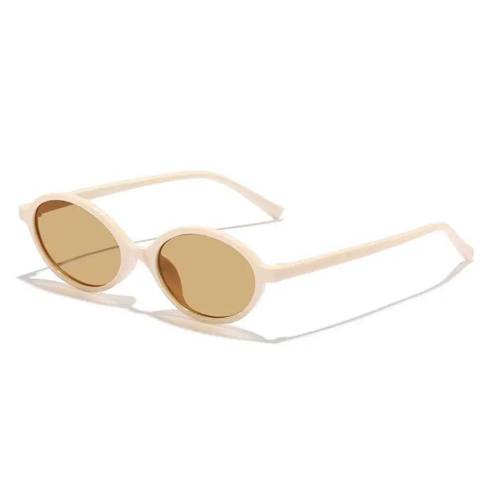 

Retro Oval Frame Sunglasses Fashion Personalized Trendy Small Frame Sunglasses Punk Cat Eyes Sunshade Sun Protection Glasses