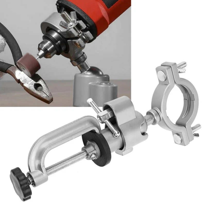 

Electric Drill Stand Universal Aluminum Alloy Clamp Bracket Power Tool Accessories