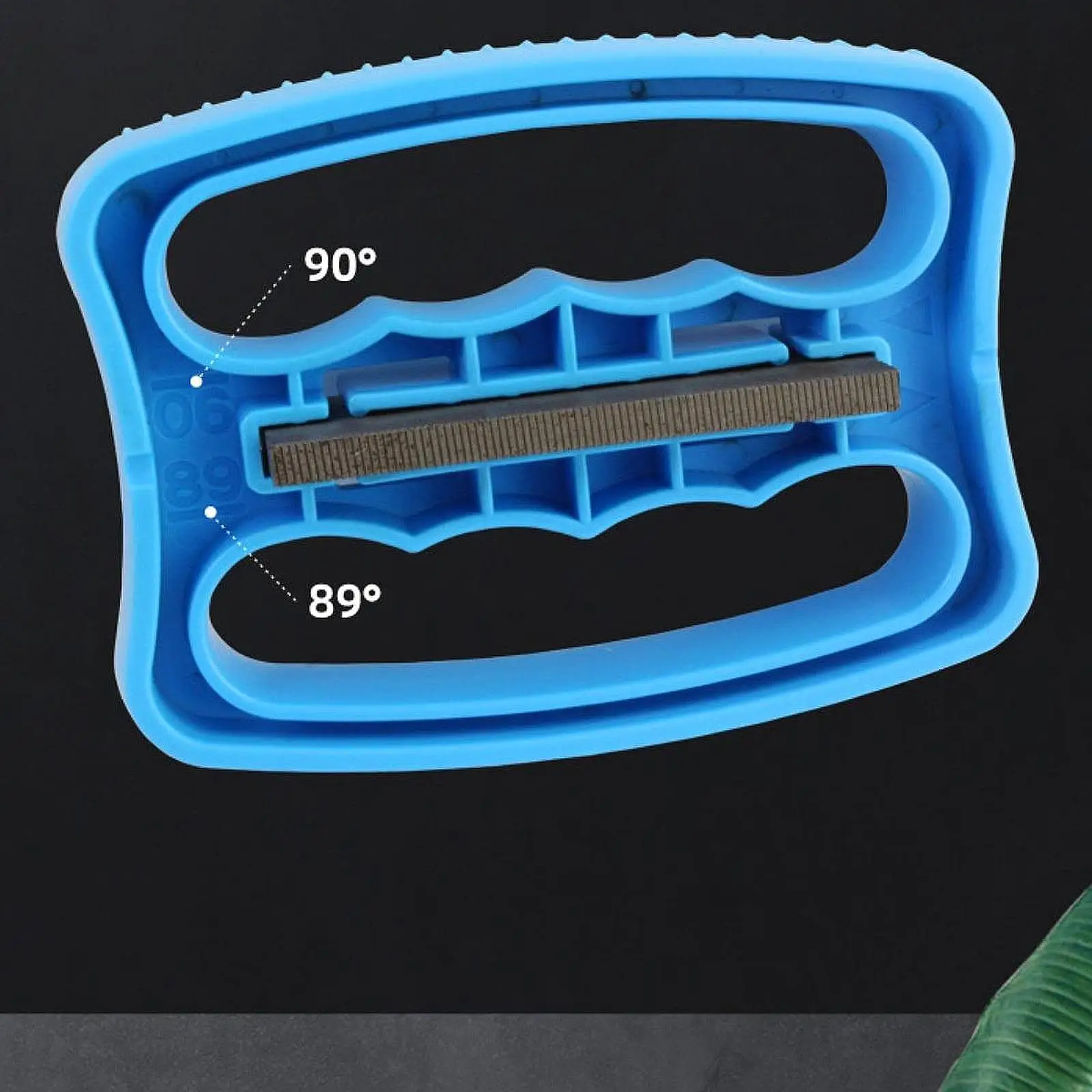 Kit di accordatura smussata per bordi da snowboard Dispositivo per la rimozione della cera Trimmer Bava Strumento per smerigliatura laterale per snowboard Strumento per affilare la tavola da sci Affilatrice per bordi