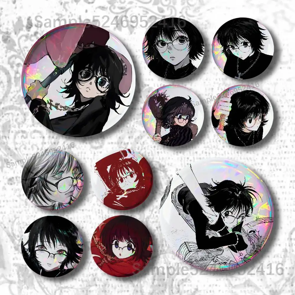 S-Shizuku HXH Hunter X Hunter Insignias, Botones, Broches, Citas Creativas y Divertidas, Joyería para Ropa y Mochilas, Regalo para Niños y Amigos
