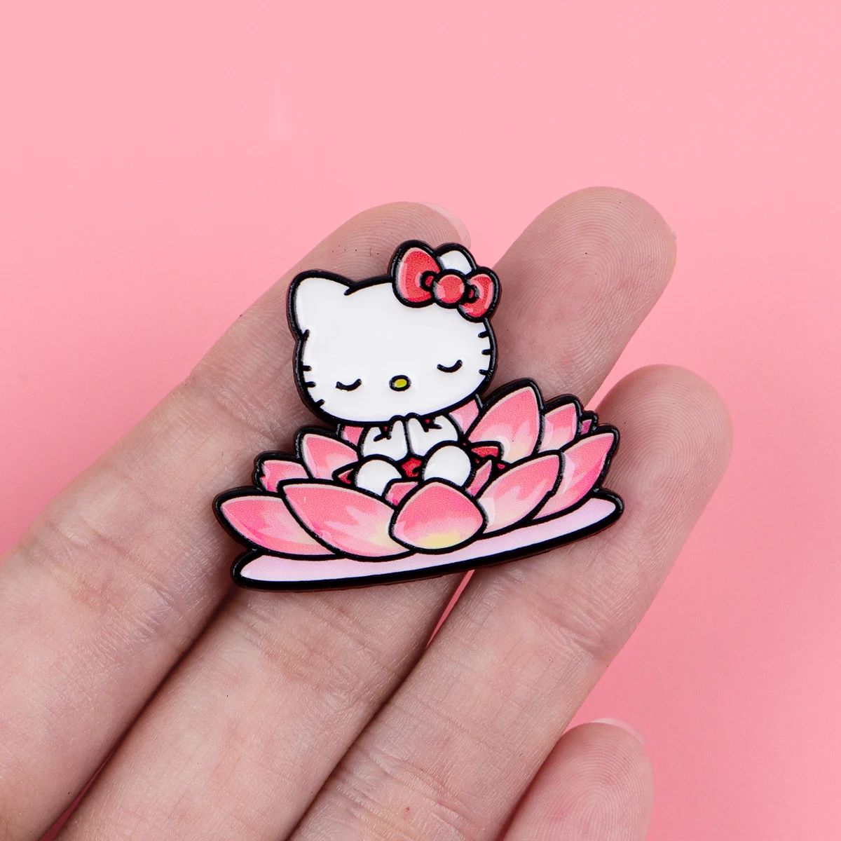 かわいいキリンエナメルピン蓮のブローチバックパック用バッジジ - Embroidery Illustration のレビューと価格
