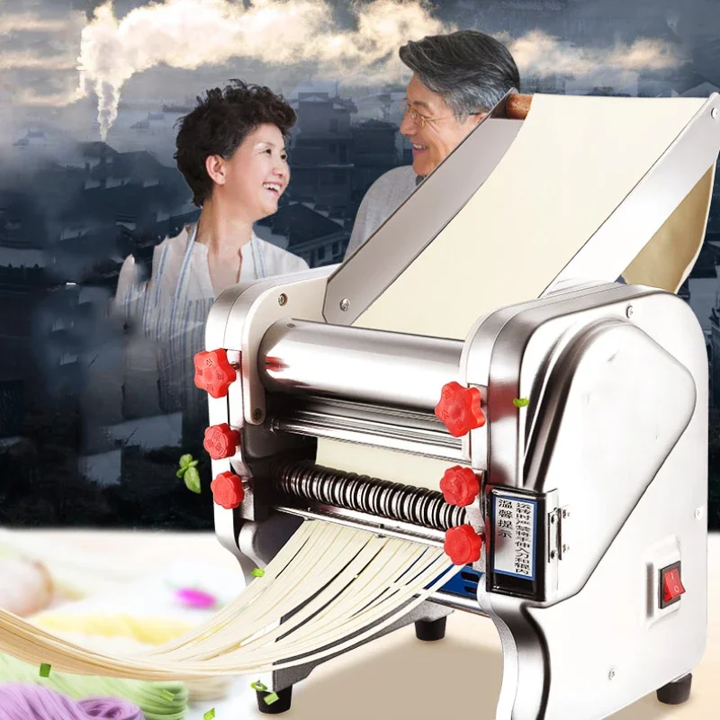 ماكينة صنع المكرونة الصغيرة الكهربائية المنزلية 220 فولت 220 فولت ماكينة تغليف الزلابية الأوتوماتيكية FKM-160/180/200/220/240 المعكرونة المنزلية Pr