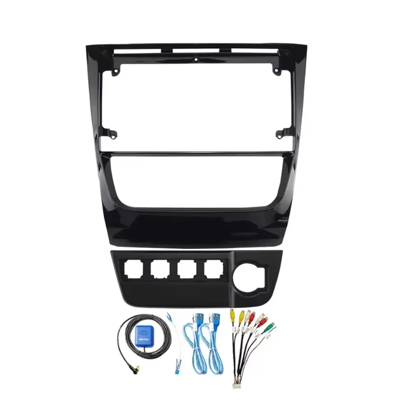 

Golf 6 Декоративная рамка для салона автомобиля, 9-дюймовая лицевая панель с левым рулем для автомобильного DVD-плеера для VOLKSWAGEN GOLF6 2008-2012