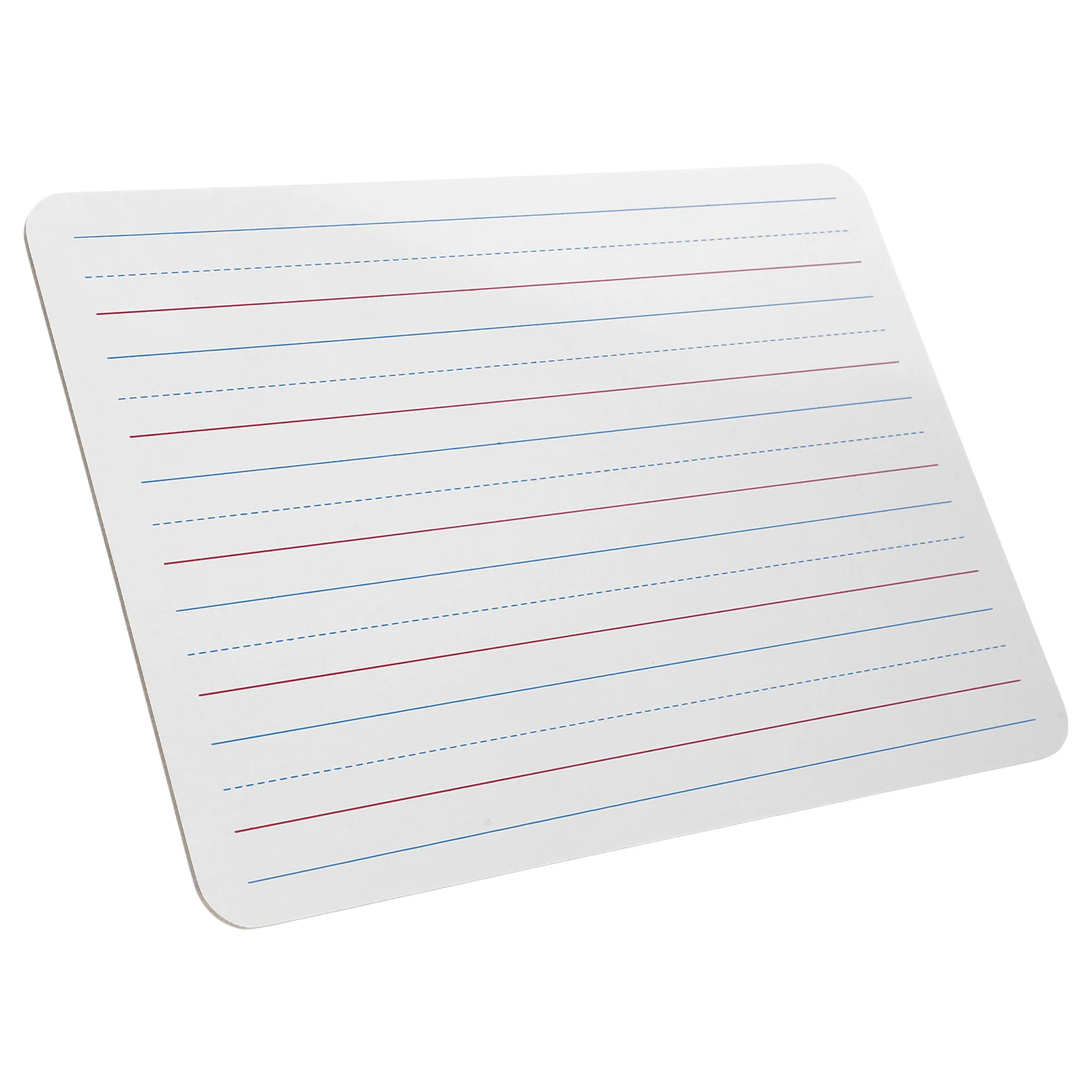 

Double Sided Dry Erase Board for with Three Space Layout Reusable Learning Whiteboard for English Writing