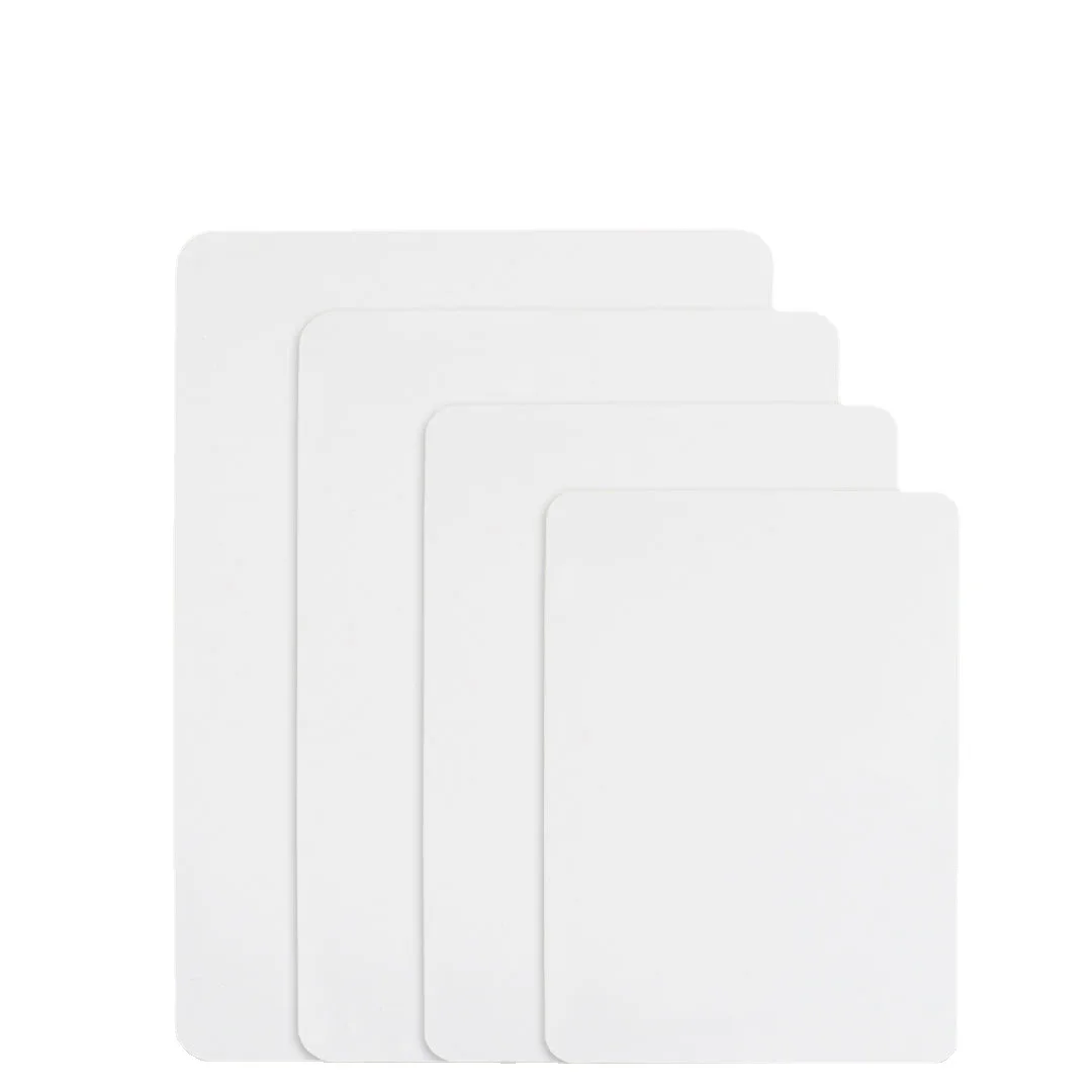 Wielofunkcyjna dwustronna tablica do użytku domowego, biurowego i szkolnego-miękkie krawędzie, rozmiar A4, wielokrotnego użytku