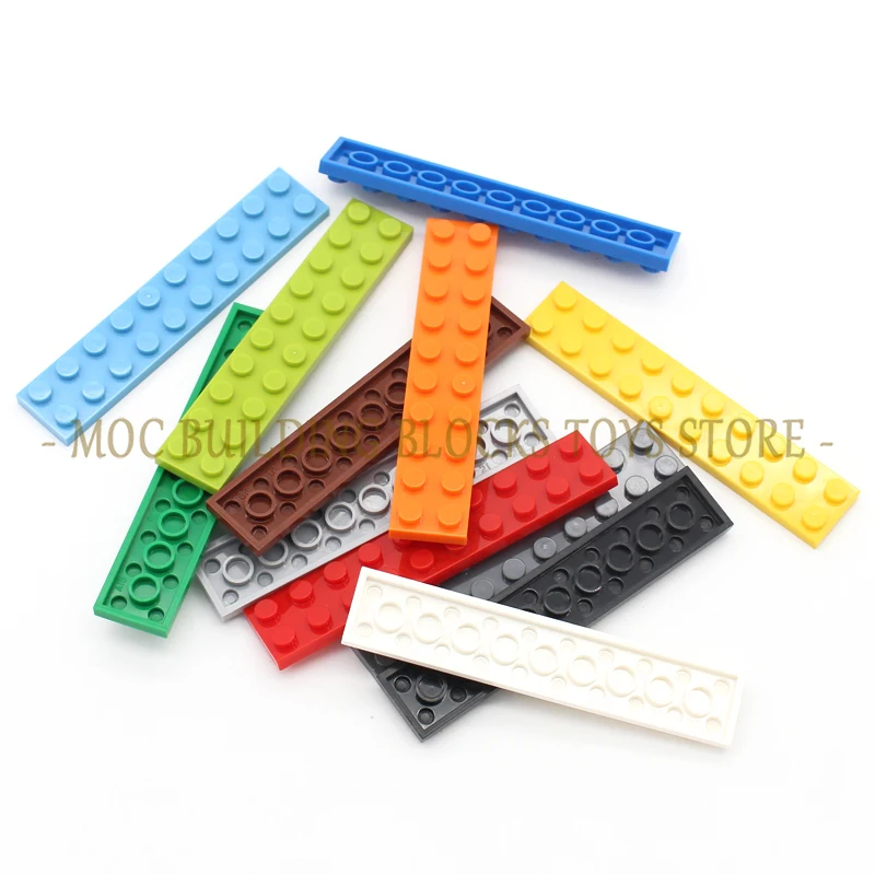 

MOC Parts 3832 Plate 2x10 Building Bricks Blocks Baseplate Classics Architectural Creative Education Compatible Accessories Toys