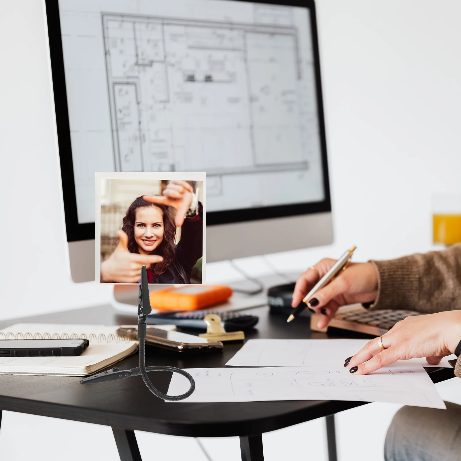 2 Pcs Alligator Clip Soldering Wire Fixing Tool Individual Clamp Stainless Steel Cordless DIY Clamps