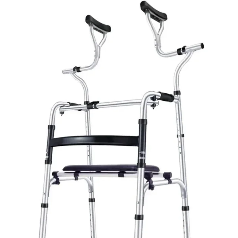 Armpit rest, walker, elderly walking aid, elderly four-legged walking, crutch handrail