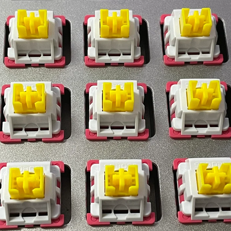 LEOBOG Nimbus V3 Keyboard Switch 5-Pin Linear Switches 28g POM Super Smooth Fine Lubrication Custom Mechanical Keyboard Switches