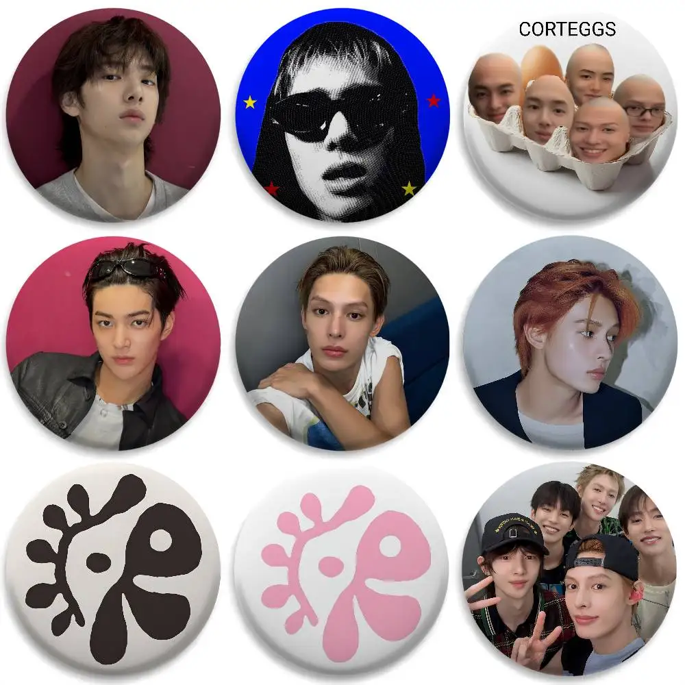 

Boy Group Cortis Badges Round Exquisite Badge Brooches Creative Pins For Clothes Hat Backpack Gift Accessories