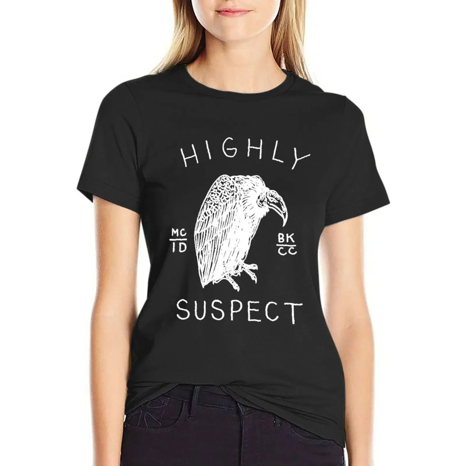 Highly Suspect : Rock T-Shirt hippie clothes lady clothes plus size tops Short sleeve tee black t-shirts for Women