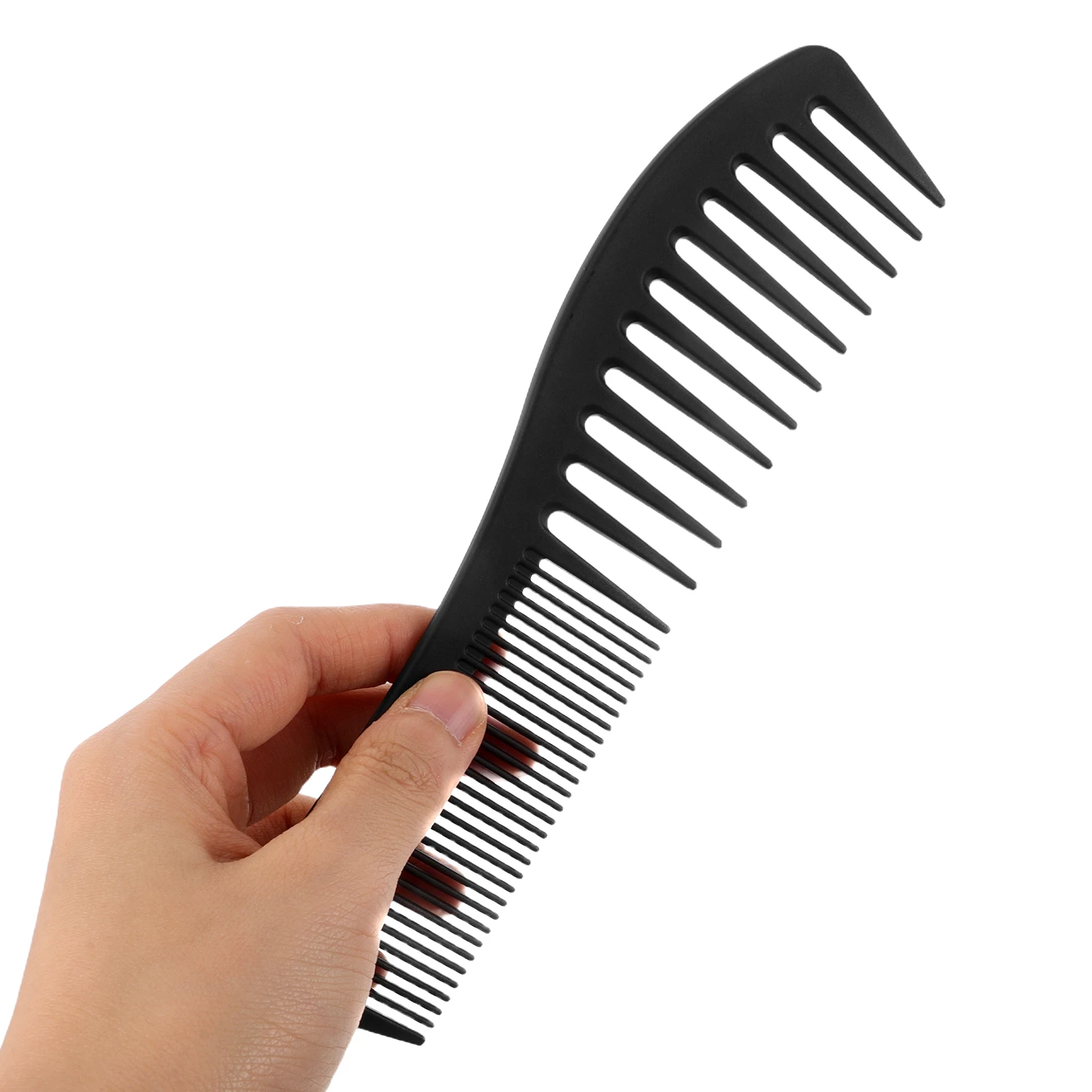 

6pcs Dual Purpose Heat Resistant Comb Wide Tooth Fine Tooth Detangling Barber Rat Tail Free Salon Quality for Styling