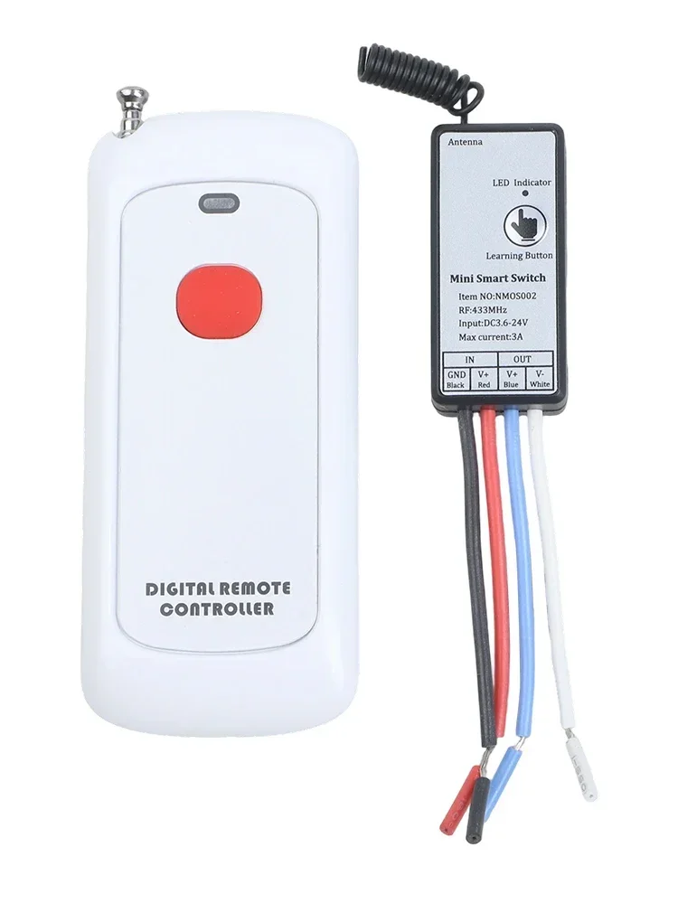 For Tree Stand Color White, Black Remote Control Wireless Feeder Long Range Control Compatible With 12V Feeders