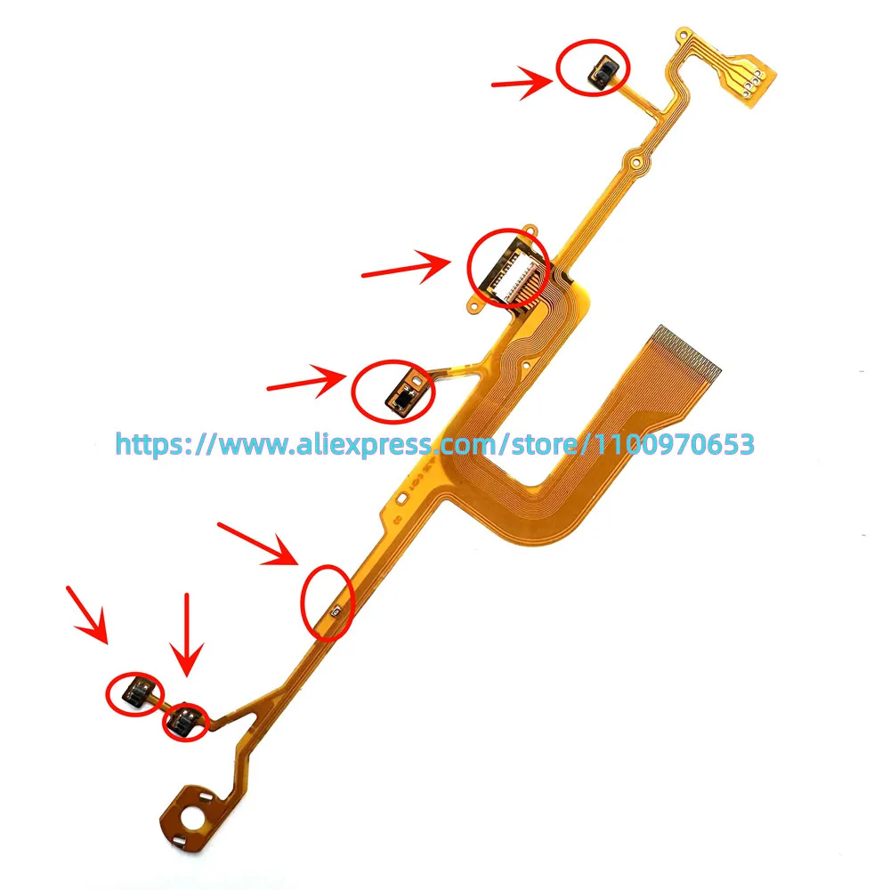 

NEW Lens Back Main Flex Cable For Sony A900 Digital Camera Repair Partt ( With socket and components)