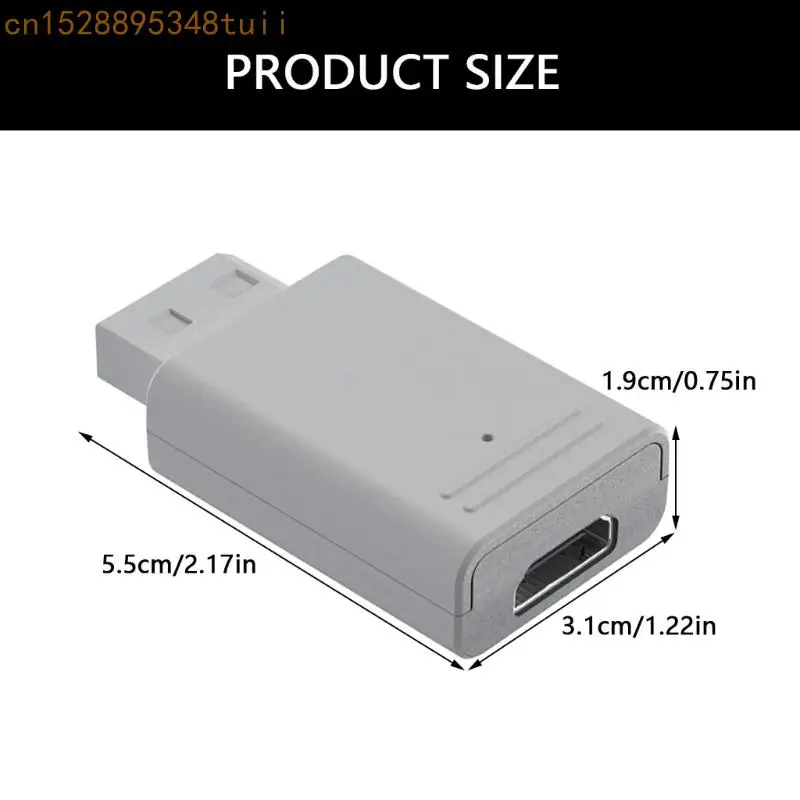 อะแดปเตอร์เกมตัวแปลง Y4QF พร้อมตัวบ่งชี้อะแดปเตอร์สำหรับ PC HDTV Monitor