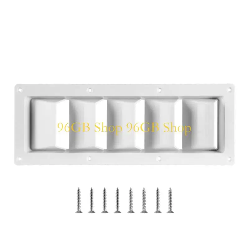 96GB Multi Purpose Ventilation Grille ABS Marine Grade Vent System Louvered Air Vent