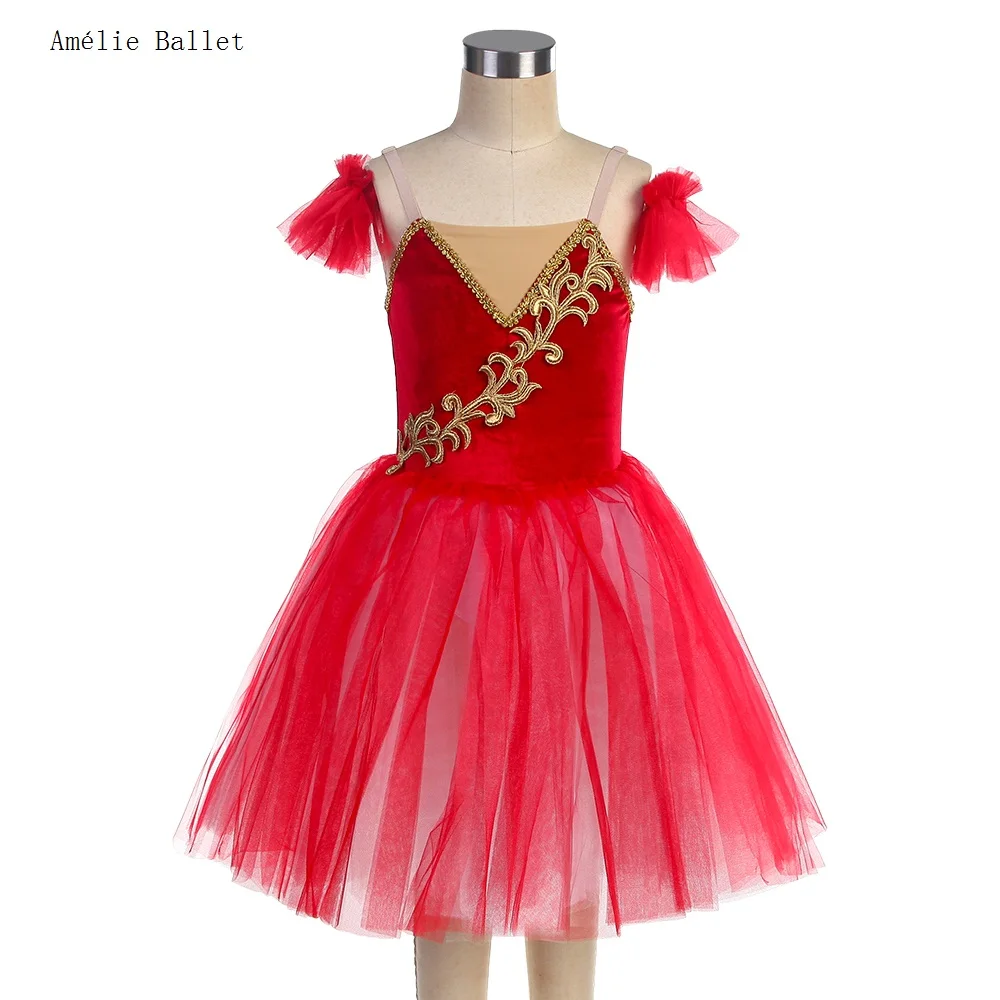 

21262 Long Romantic Ballet Tutu Adult Girls Ballerina Stage Performance Dance Dresses Group Dance Dresses