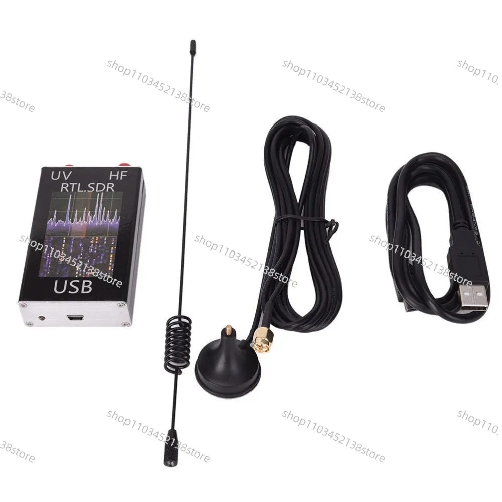 

Радиолюбитель 100 кГц-1,7 ГГц Полнодиапазонный УФ-ВЧ RTL-SDR USB-тюнер-приемник USB-ключ с радиолюбителями RTL2832u R820t2 RTL SDR