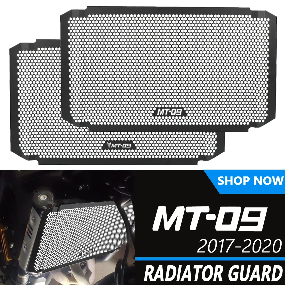

For YAMAHA MT 09 Tracer 900 GT XSR900 MT09 FZ09 2016~2020 2019 2018 Motorcycle Radiator Grille Guard Cover Fuel Tank Protector