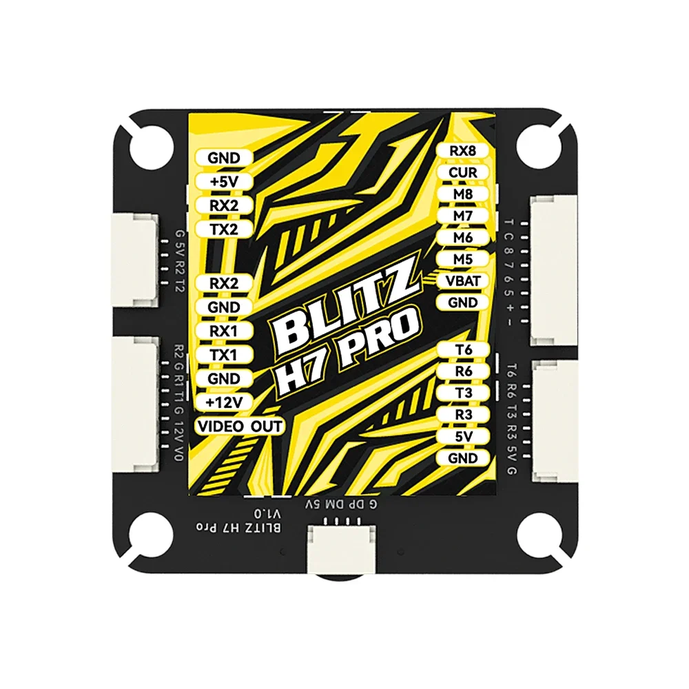 Controlador de vuelo IFlight BLITZ H7 Pro ICM42688 OSD AT7456E DPS310 4-8S LIPO Blackbox tarjeta SD 35X35mm/4mm para Dron RC FPV