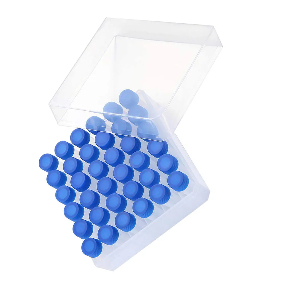 

Cryovial Tubes 5 Ml Plastic Test Tube for Experiments Freezing Supplies Cryogenic Vials Safe Sturdy Transparent