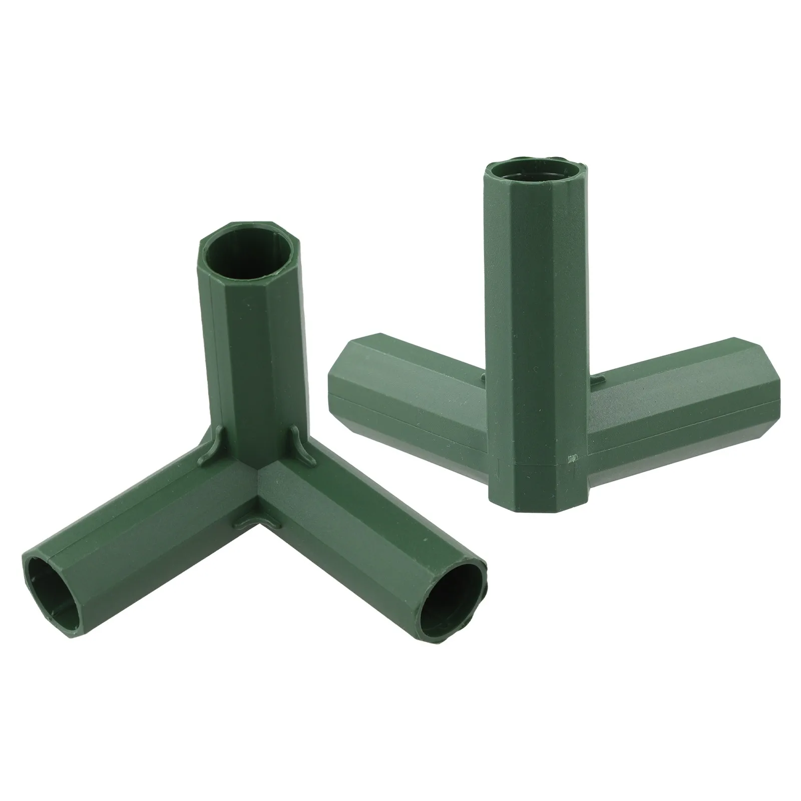 

Complete Collection of PVC Pipe Connectors (12 pcs) Designed for Garden Structures and Furniture at a Size of 16mm
