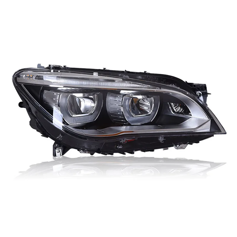 

For 2009-2015 f01 f02 Upgrade Headlights with LED High Light Day Running Plug and Play Installation