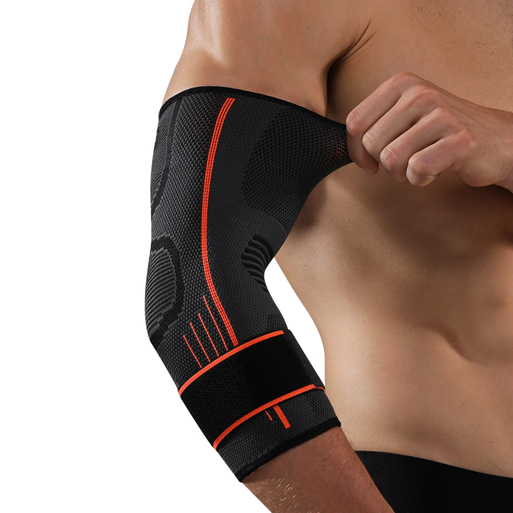 2Pcs/Pair adjustable Elbow Brace Compression Support Sleeve for Tendonitis,Tennis Elbow,Golf Elbow Treatment-Reduce Joint Pain