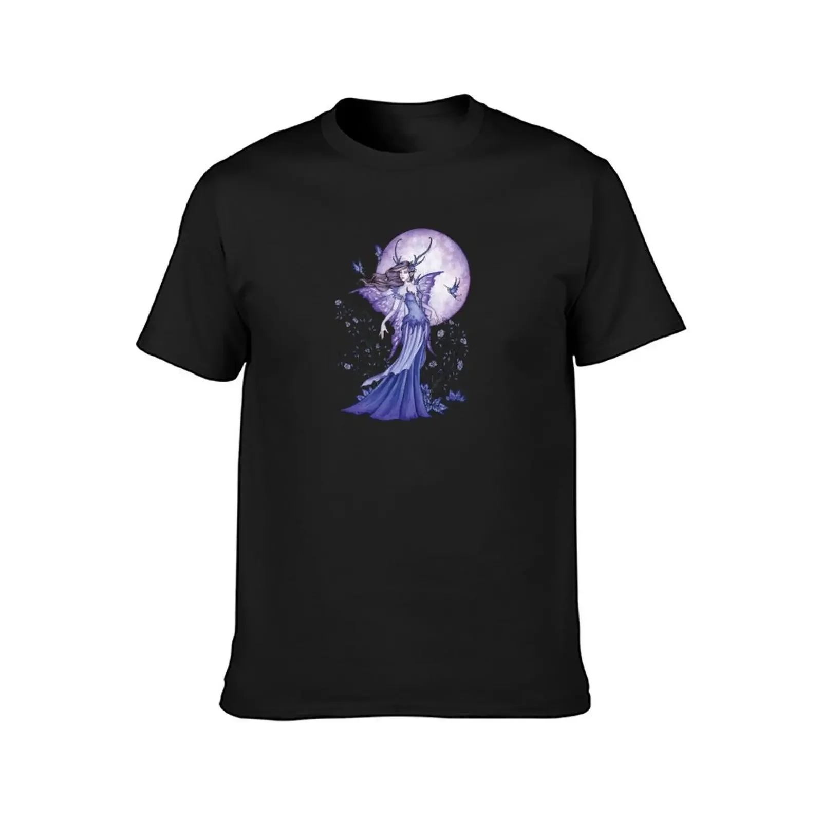 The Night Garden T-Shirt Aesthetic clothing Short sleeve tee blanks compression shirt men