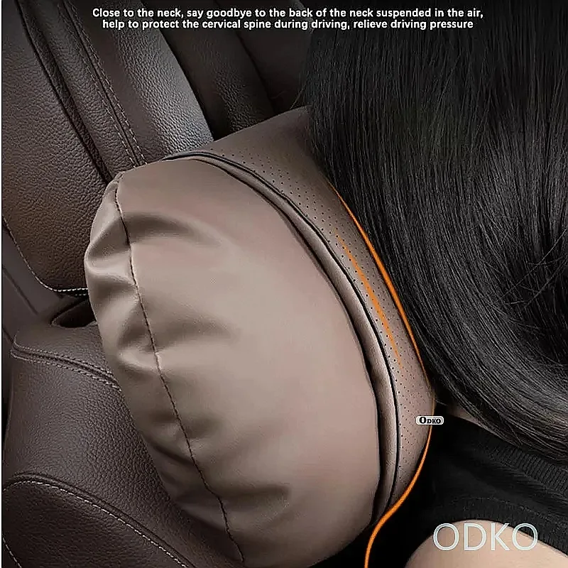 Car Seat Headrest Restraint Auto Safety Head Neck Rest Relax Pillow For Mercedes Benz W205 W206 W211 W212 W213 W214 C E Class