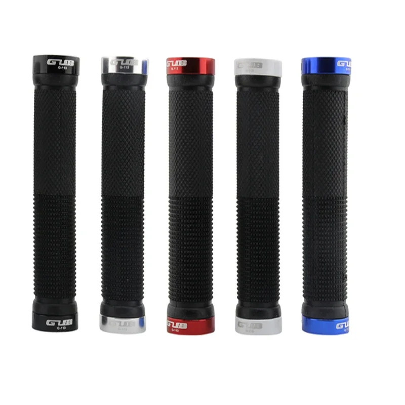 

GUB 113 mtb grips ciclismo with low price handlebar Alloy and rubber manopole bicycle cycling