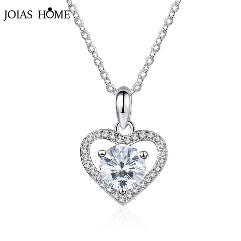 JoiasHome Love 100 Plum Blossom Sakura Multi Cuttings Customized Moissanite Pendant Necklace For Women Couple Anniversary Gift