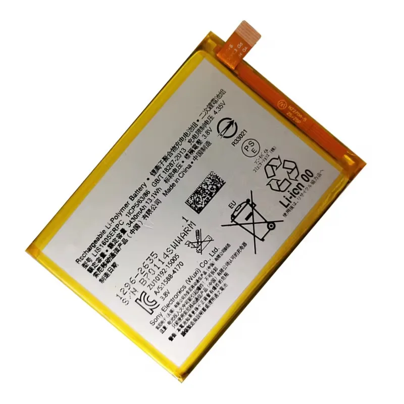 100% Original 3430mAh LIS1605ERPC Phone Replacement battery For SONY Xperia Z5 Premium Z5P Dual E6883 E6853 batteries Bateria