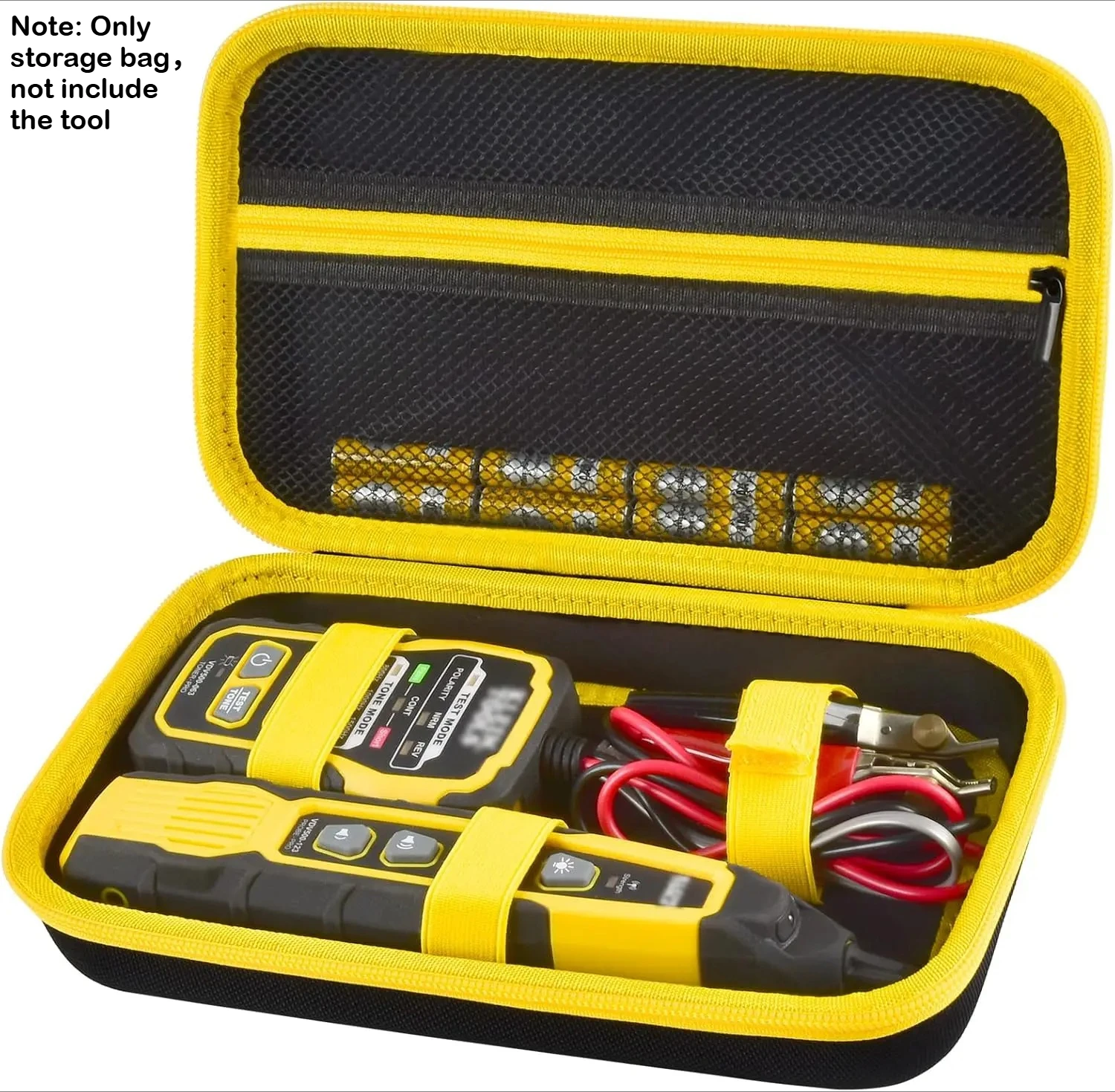 Bolsa de Almacenamiento para Klein Tools VDV500-820/VDV500-063, Generador de Tonos y Kit de Sonda para Localizador de Cables, Probador de Continuidad (Solo Bolsa)