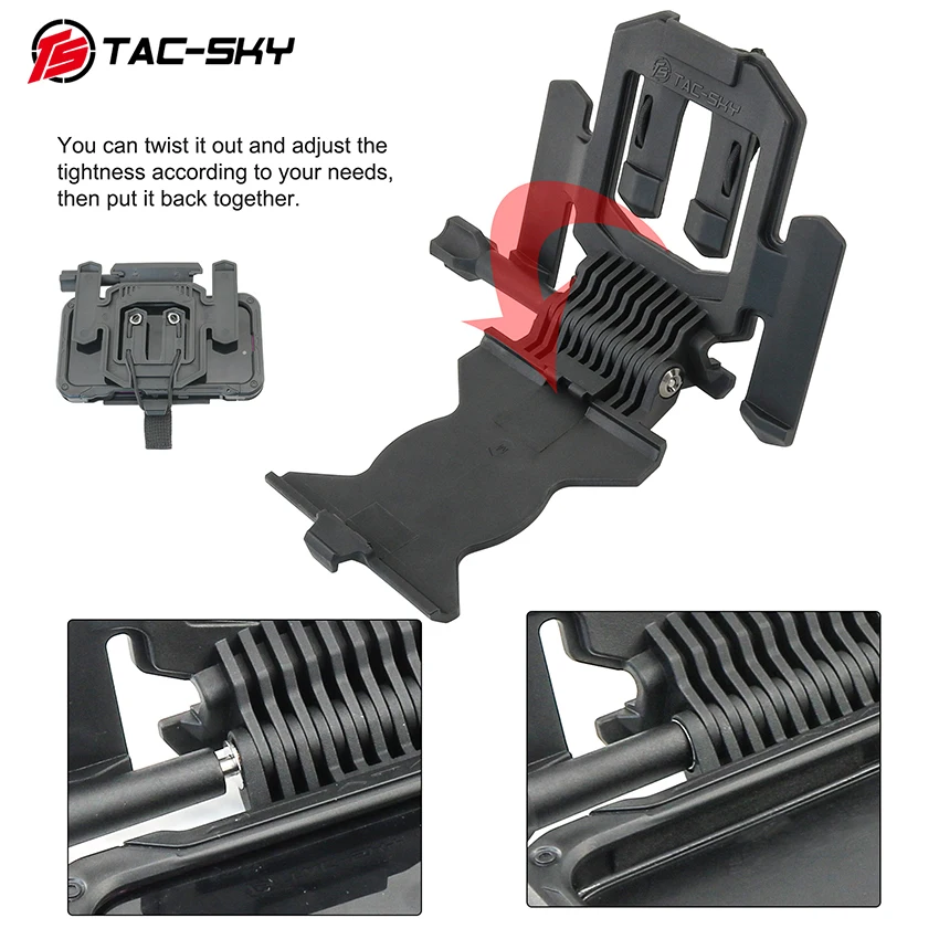 

Tactical Durable Drop-Proof Phone Case + Tactical Vest Mount Set only compatible with iPhone 16 Pro