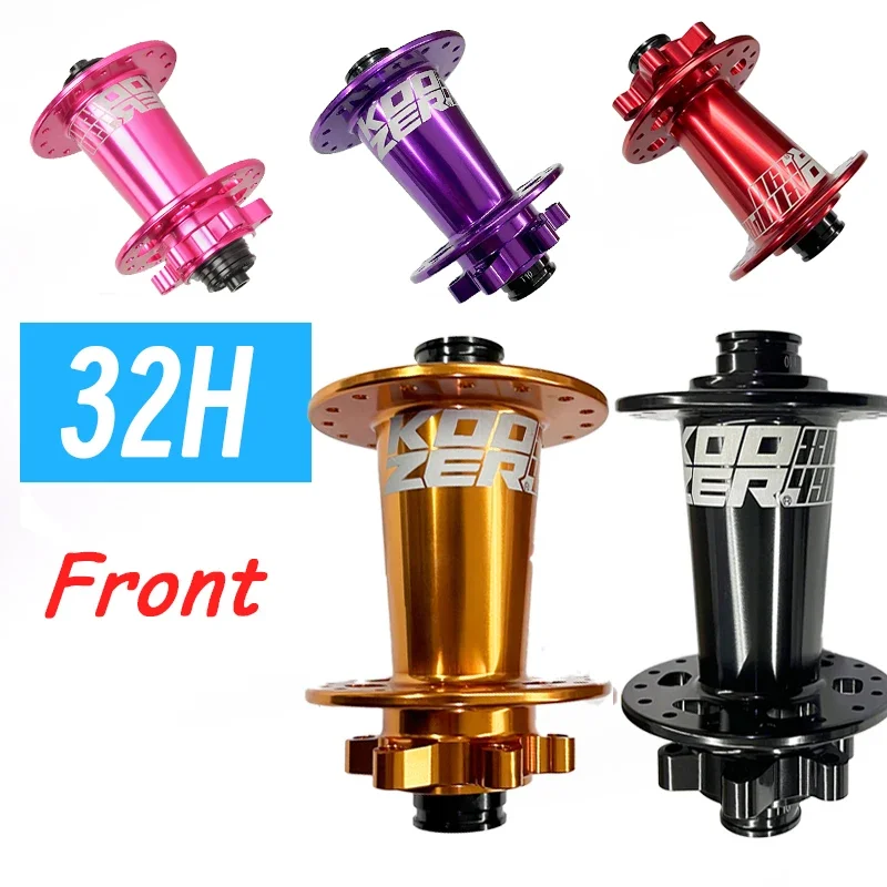

Koozer XM490pro 32 Hole Mtb Front Hub 15x100 THRU Bicycle Hubs 6 Bolts Aluminum alloy Disc Brake 8 9 10 11 12 Speed