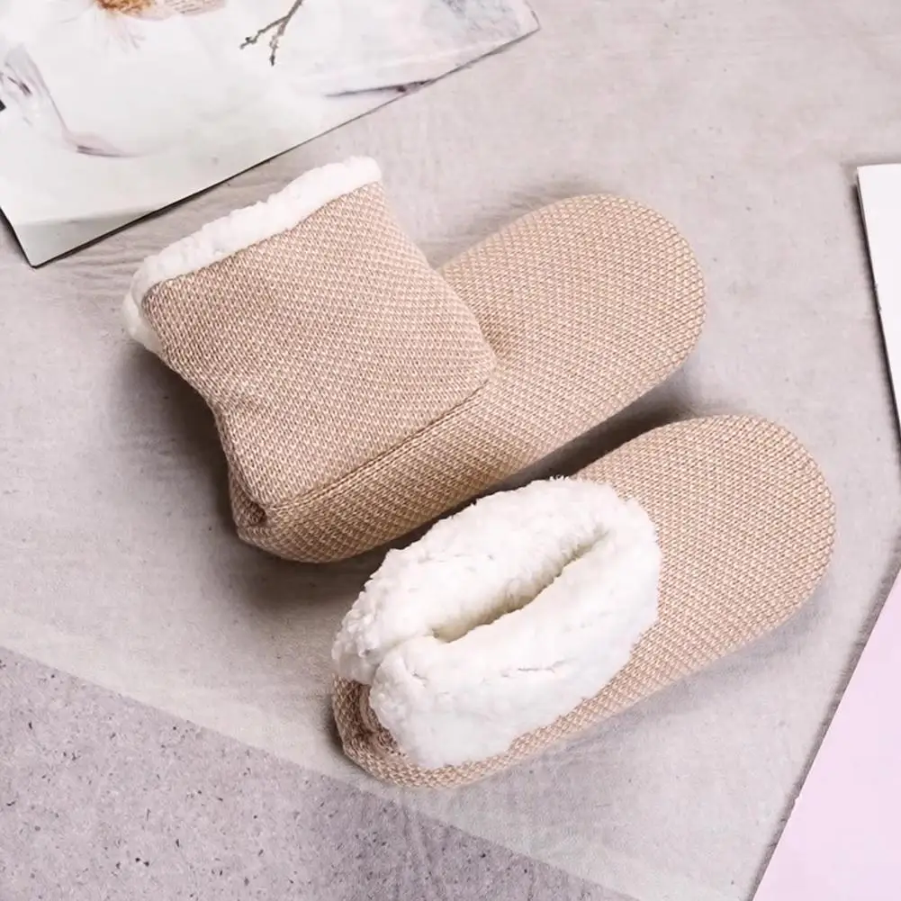 

Women's Silicone Grip Winter Cozy Slipper Socks Fleece Lined Soft Warm Floor Socks Thick Fuzzy Non Slip Indoor Socks