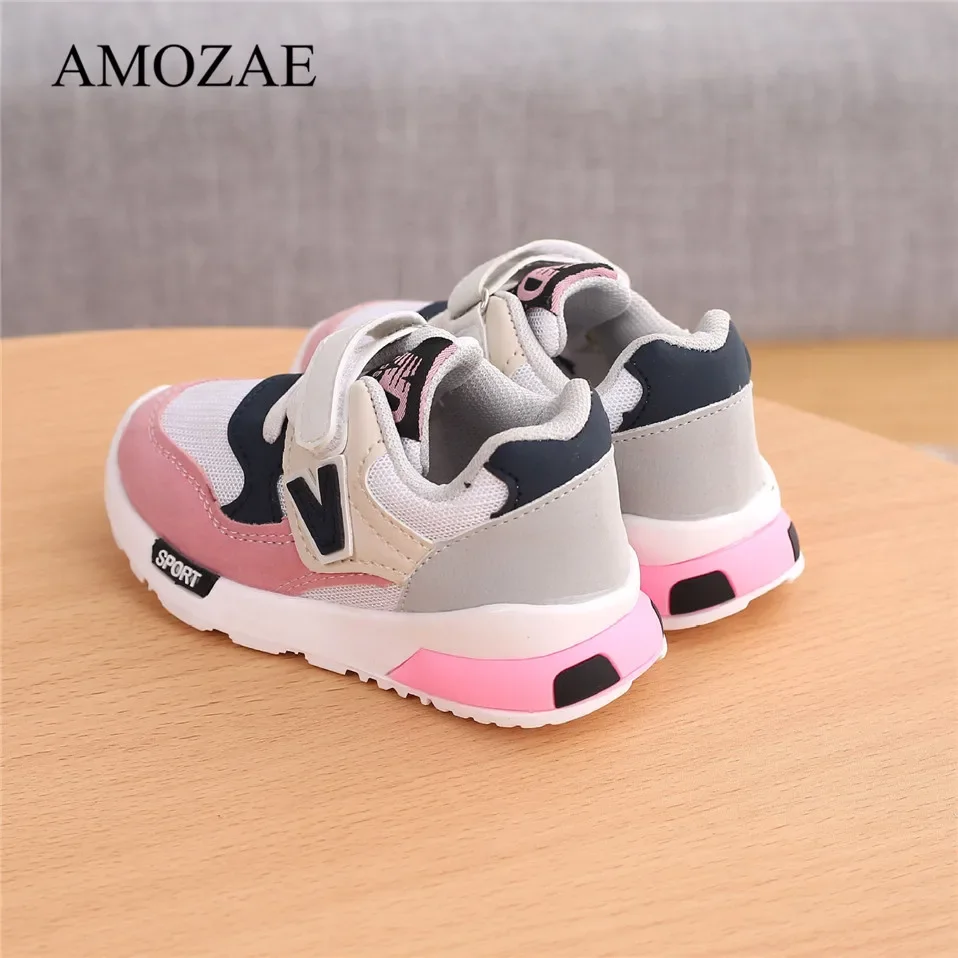 Spring Autumn Kids Shoes Baby Boys Girls Children\'s Casual Sneakers Breathable Soft Anti-Slip Running Sports Shoes Size 21-30