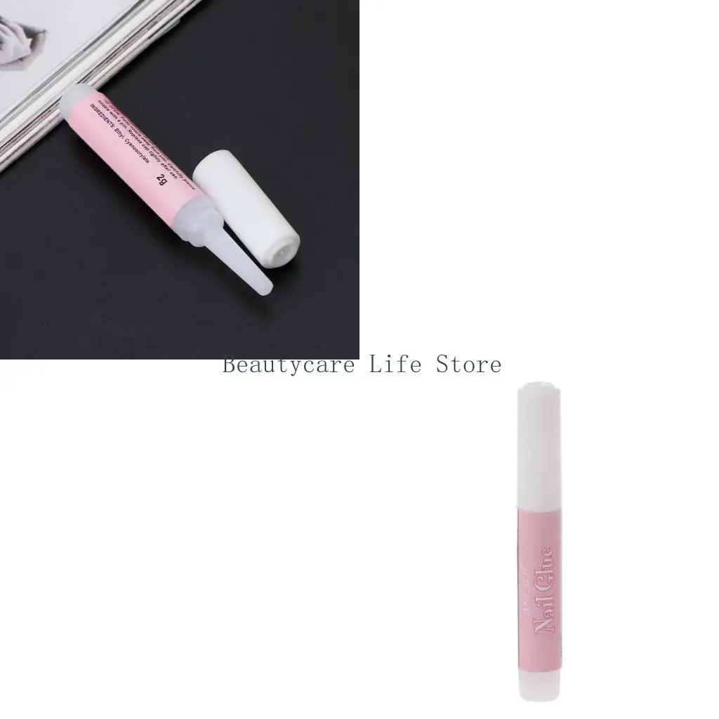 

652C 10 шт. 2 г мини-профессиональные косметические накладные ногти для украшения ногтей акриловый клей