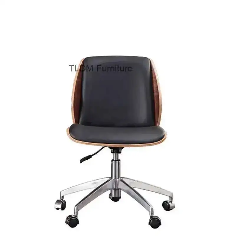

Swivel Computer Chair Designer Office Furniture Lift Wood Backrest Office Chairs Boss Leather Office Chair Leisure Gamer Chair Z