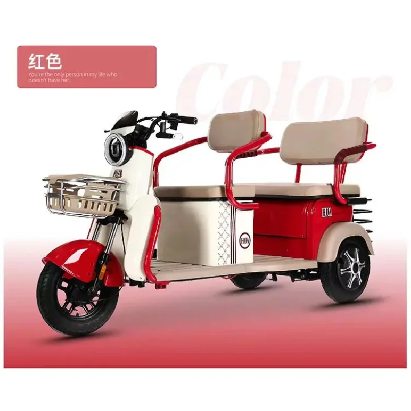Wholesale 8 Inch Adult Electric Tricycle 500/650/800W Speed 30km/h Best Price with Closed Body